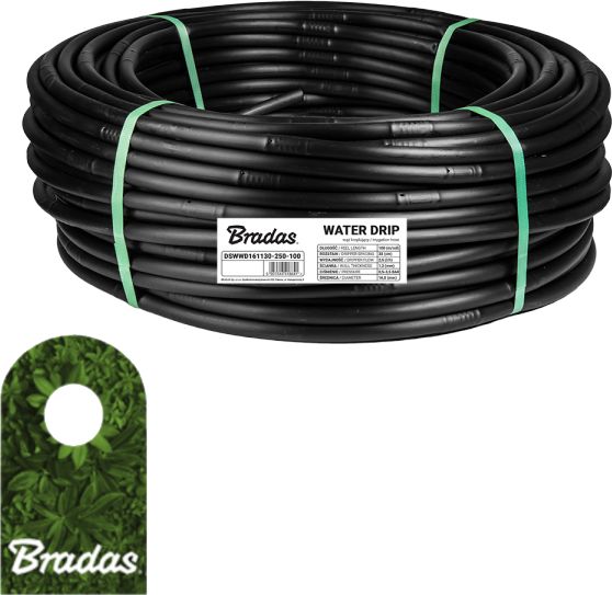 Bradas Linia kroplująca 16,2mm 100m WATER DRIP BRADAS 8641