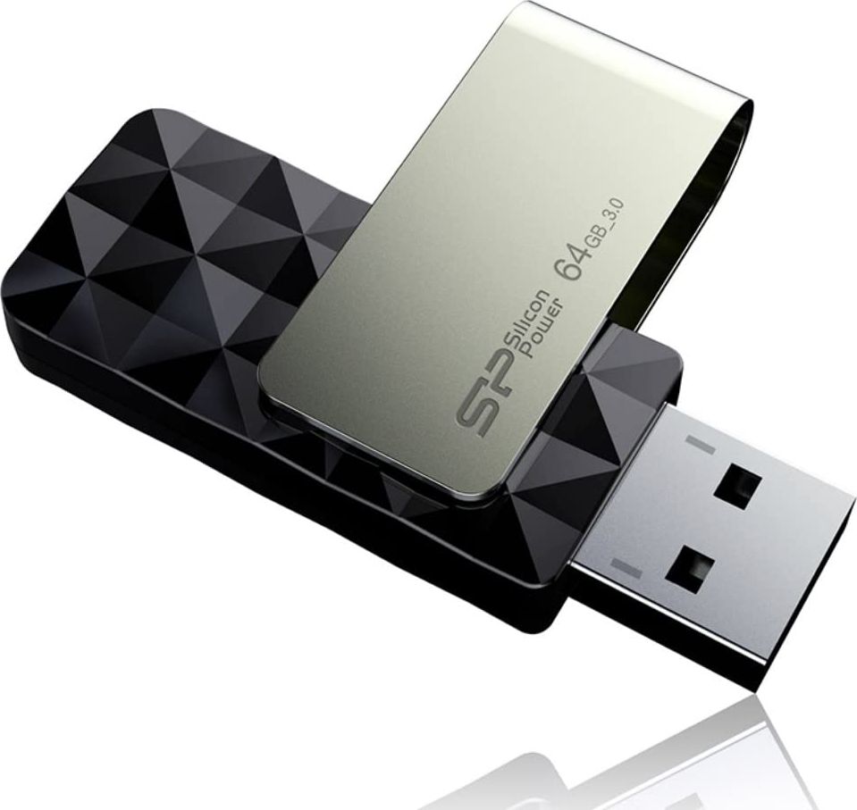 Pendrive Silicon Power Blaze B30, 64 GB (SP064GBUF3B30V1K)