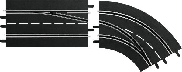 Carrera Zakręt w prawo ze zmianą pasa (20030365)