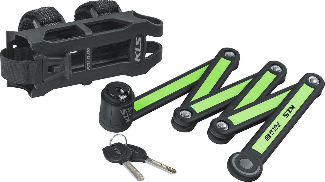 Kellys Zapięcie rowerowe kellys FOLD 30 GREEN