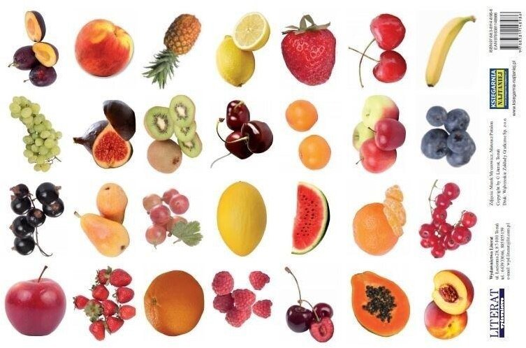 Naklejki owoce