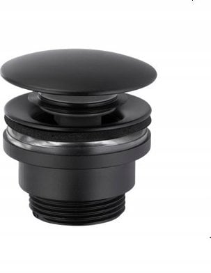 KFA SPUST KLIK-KLAK UNIWERSALNY, OKRĄGŁY, TWORZYWOWY, NF BLACK