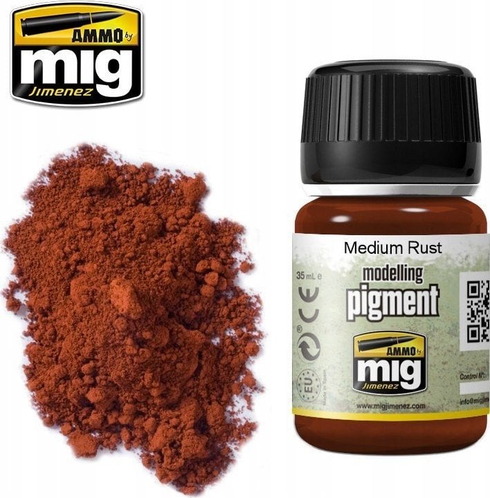 Vallejo Ammo: Modelling Pigment - Medium Rust (35 ml)