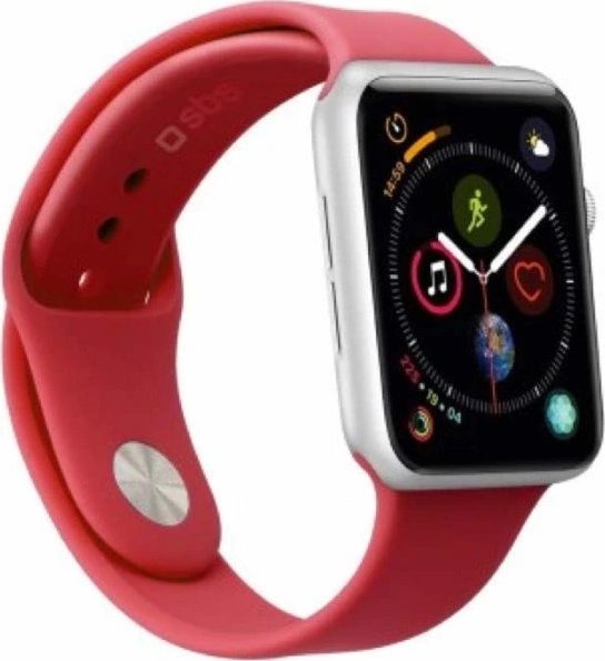 SBS Mobile SBS Silicone Strap Apple Watch medium/large 38 / 40mm red standard