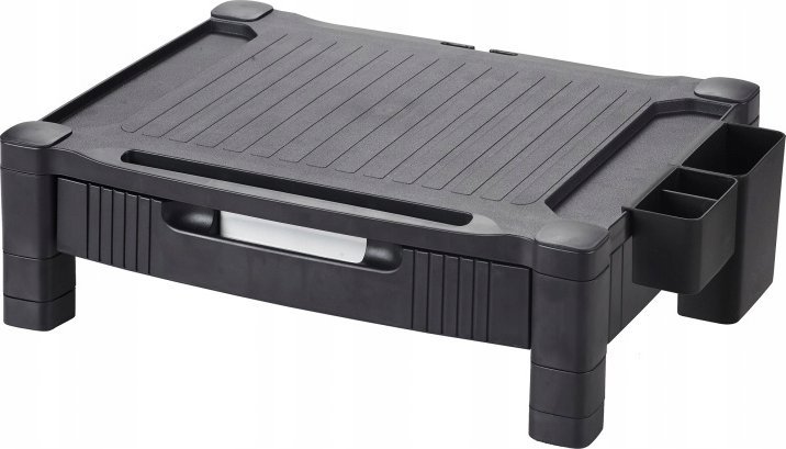 Q-Connect Podstawka pod monitor Q-Connect, 43,4x33,6cm, z regulacją wysokości, czarna