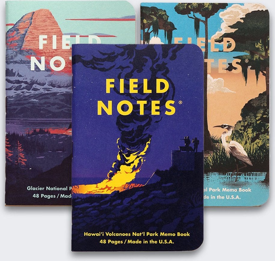 Ravensburger Notes Field Notes Parki Narodowe USA Glacier Haw