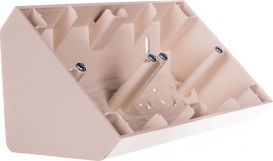 Kontakt-Simon Simon 54 Premium Puszka natynkowa podwójna narożna krem DPNR2/41