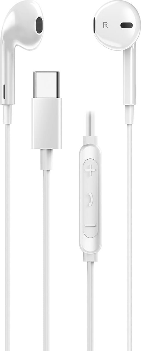 Genius HS-M365, słuchawki z mikrofonem, biała, 2.0, douszne, USB Type-C