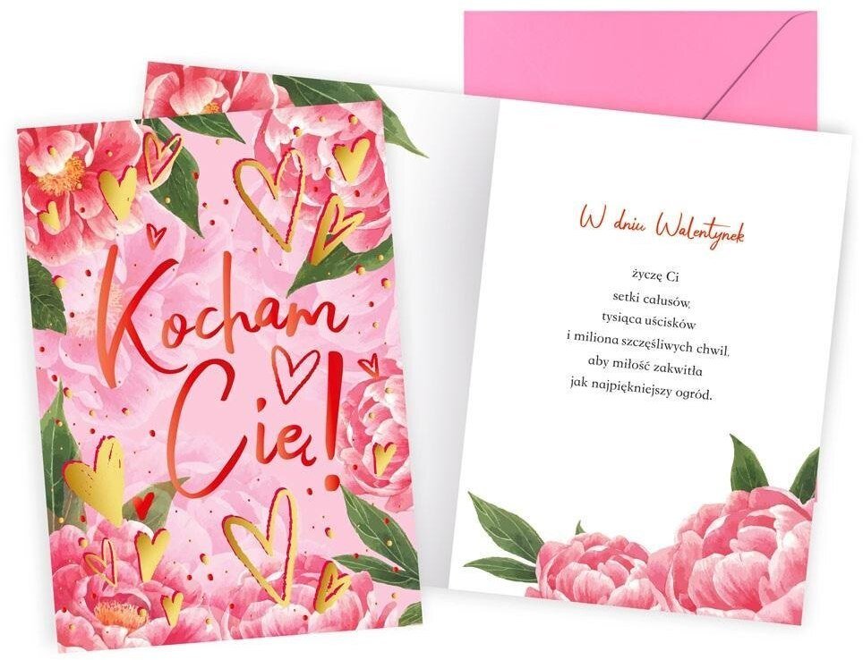 Karnet B6 Walentynki