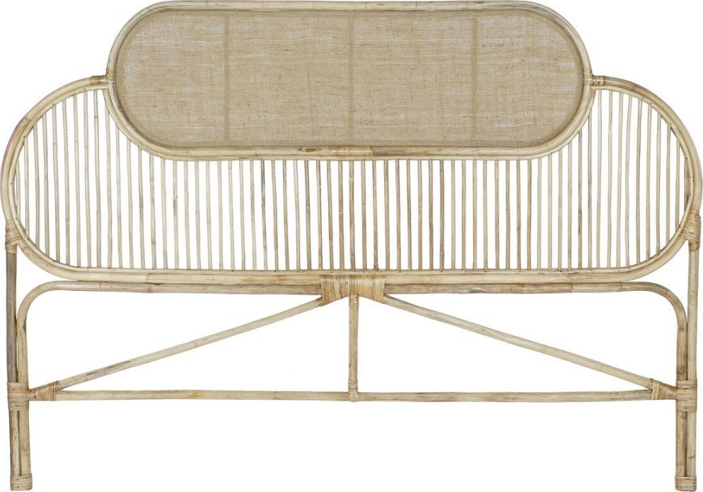 DKD Home Decor Zagłówek do łóżka DKD Home Decor Brązowy Naturalny 180 x 4 x 90 cm