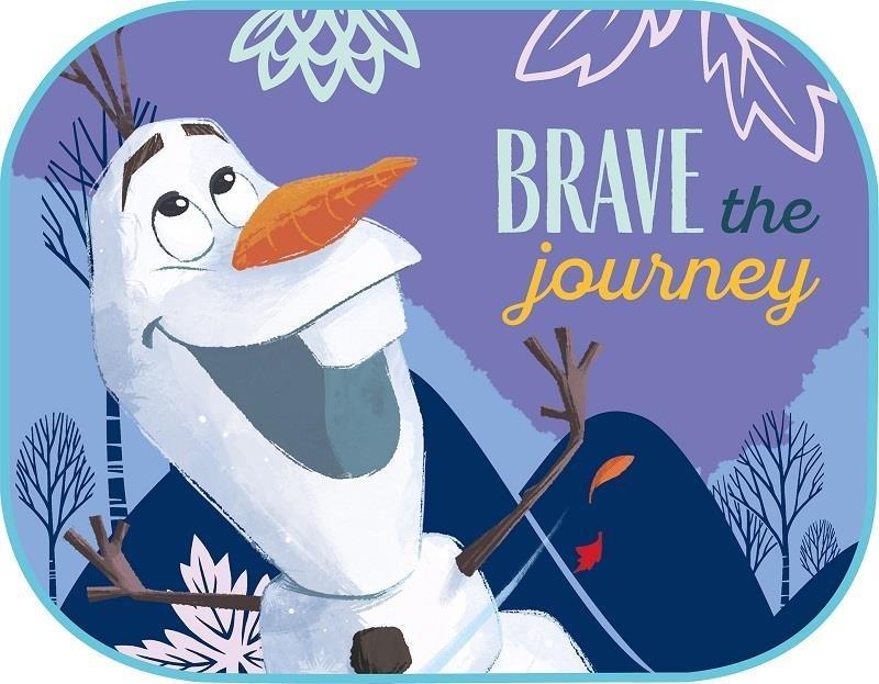 Seven Zasłonki przeciwsłoneczne boczne KRAINA LODU FROZEN 2szt. SEVEN