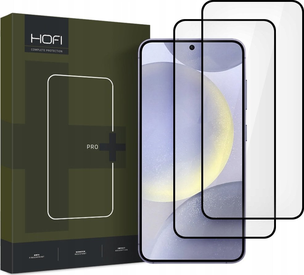 Hofi Szkło Hartowane do Samsung Galaxy S25 Glass Pro+ 2-Pack Black