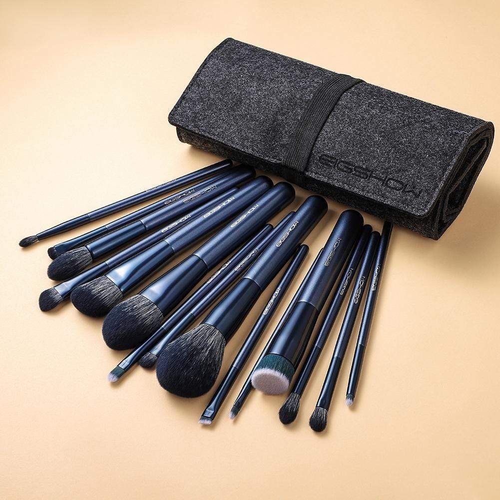 Reney Cosmetics Eigshow Zestaw 15 pędzli Turmaline Blue Jade Series