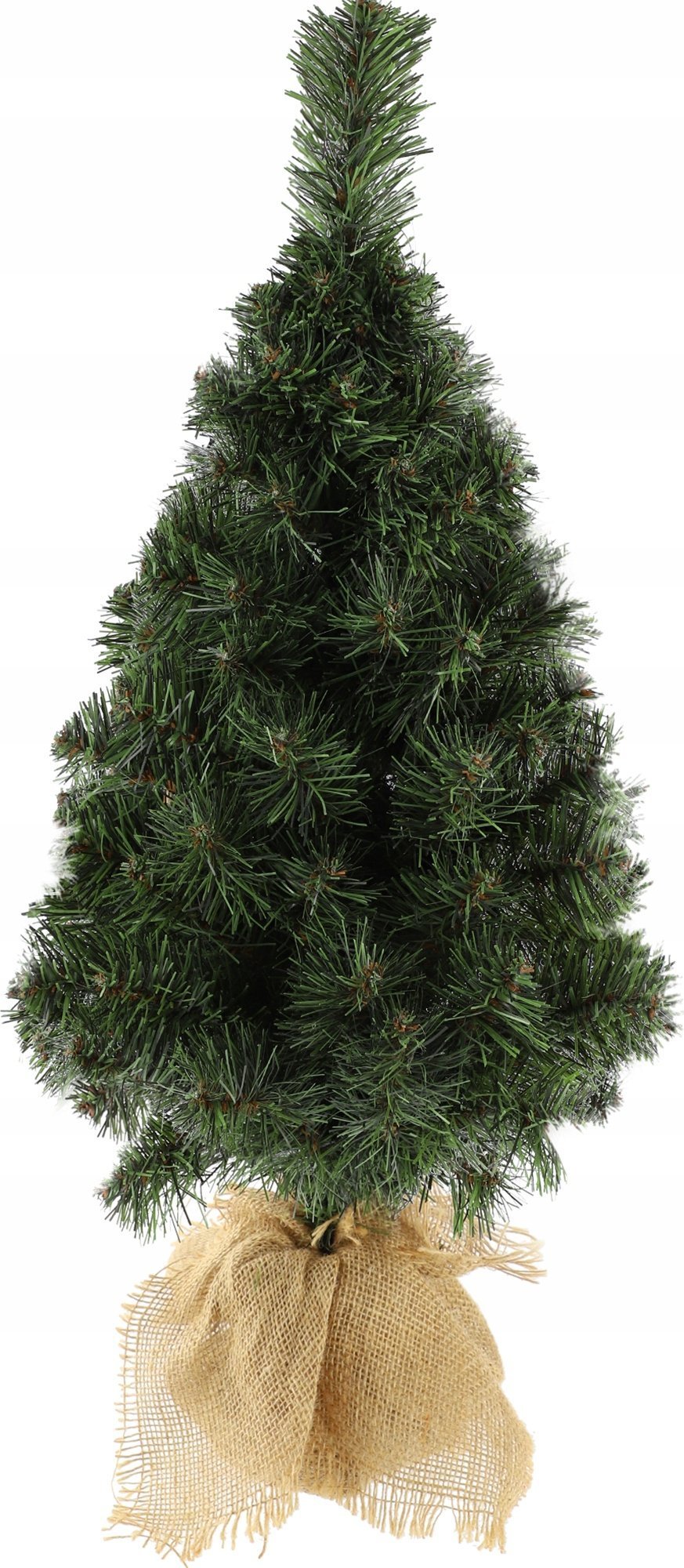 Kadax Choinka sztuczna Mała Juta 60 cm Zielona Ozdobna