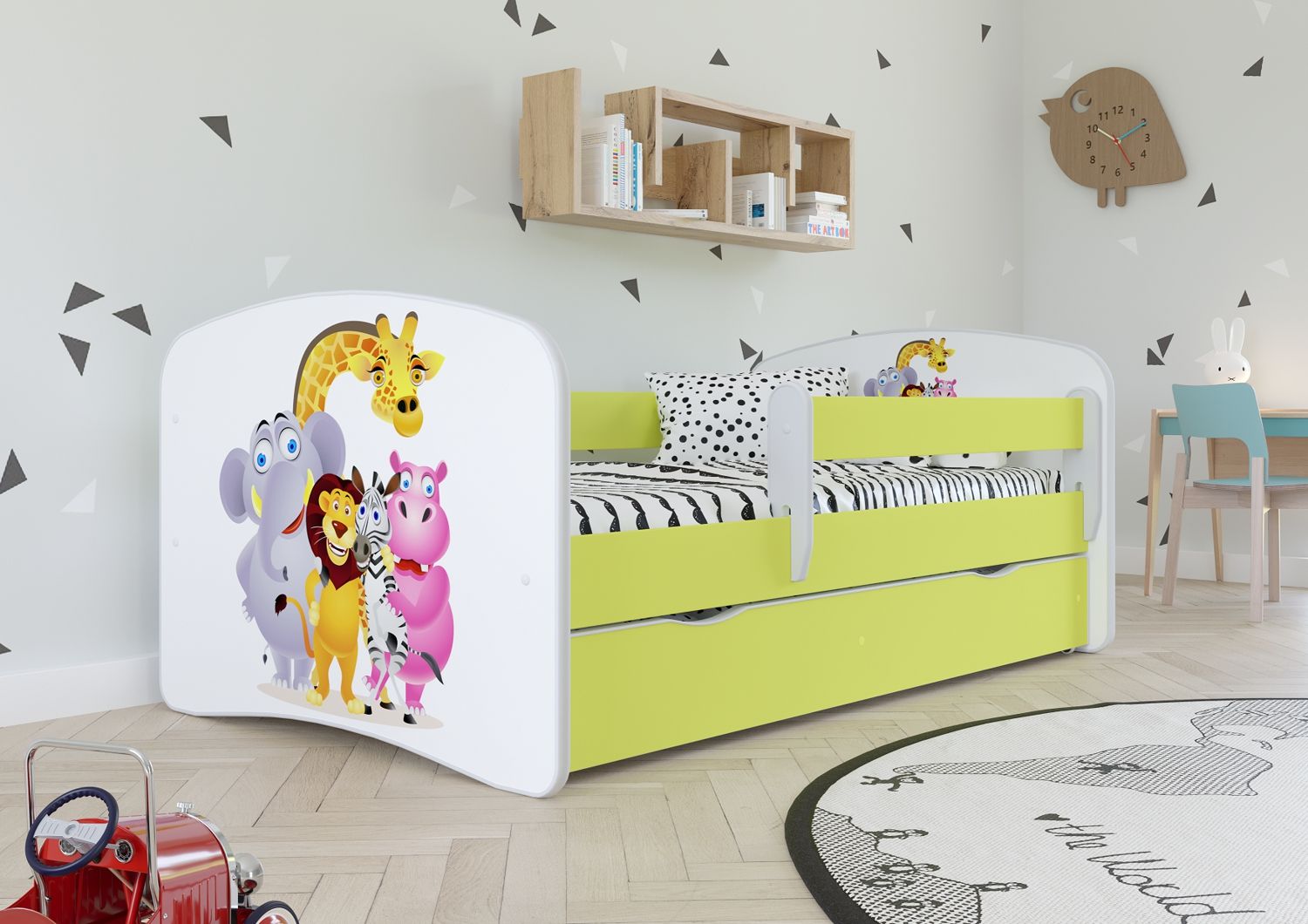 Kocot Kids Łóżko BABY DREAMS zoo 180 dla dziecka polskiej produkcji Kocot Kids