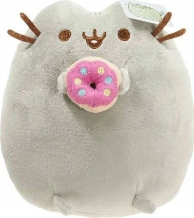 Poduszka Kot Pusheen Kotek Donut Pączek przytulanka Maskotka Cat 15Cm