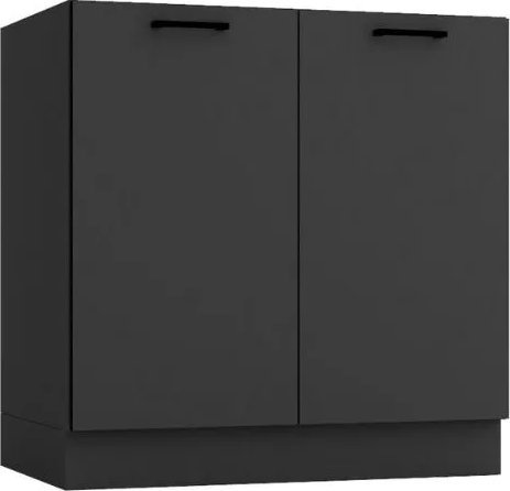 Stolkar Szafka kuchenna stojąca ANIKA D80 grafitowa STOLKAR