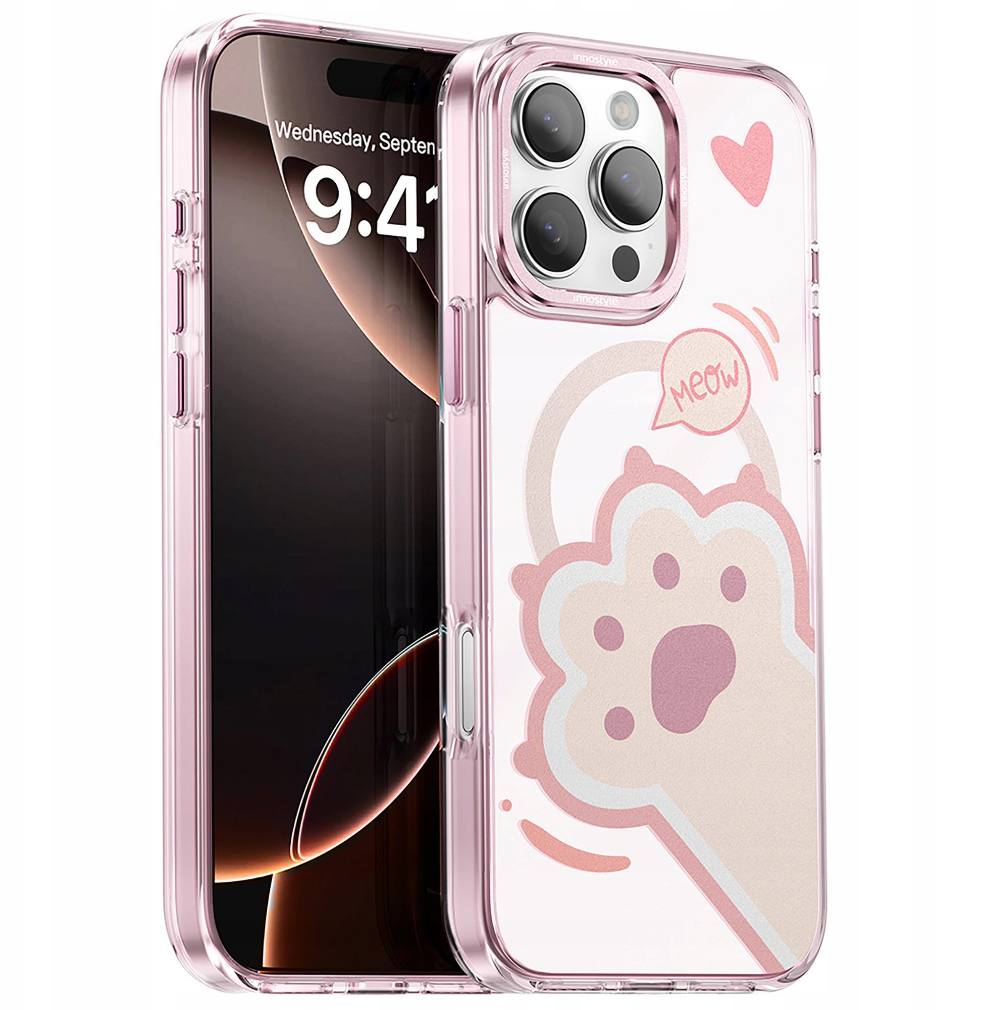 INNOSTYLE ETUI MAGNETYCZNE CASE WZMOCNIONE DO MAGSAFE IPHONE 16 PRO MAX