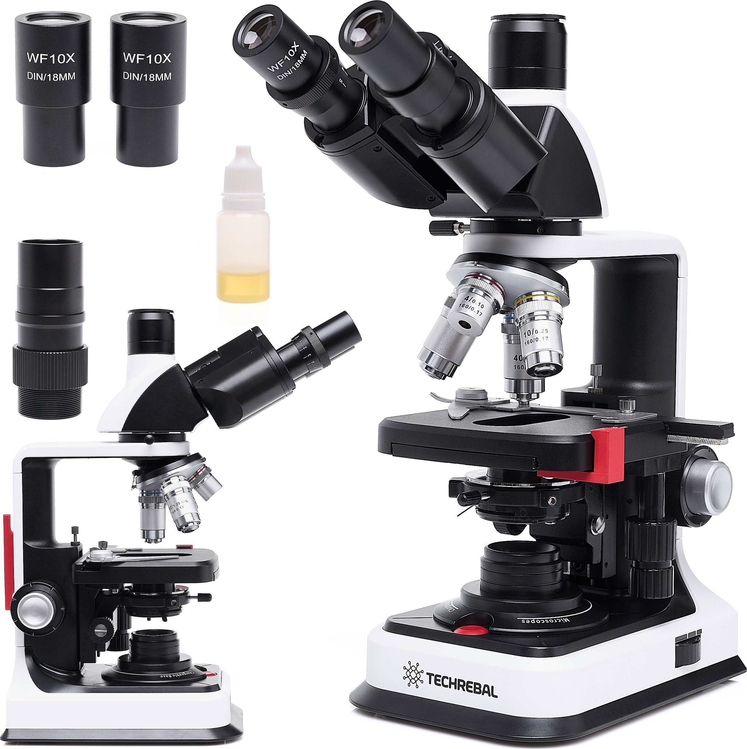 Mikroskop Optyczny Biologiczny Techrebal BioVision Pro 1000x Trinokularowy