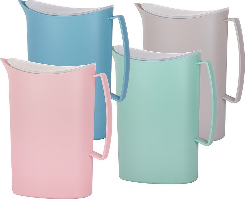 Korona Shops Dzbanek plastikowy z przykrywką 2 l