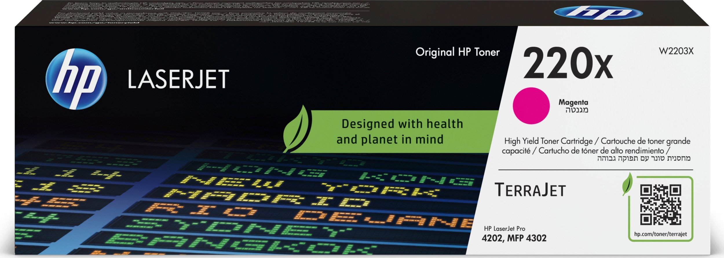 Toner HP 220X Magenta LaserJet kartridż tonerowy