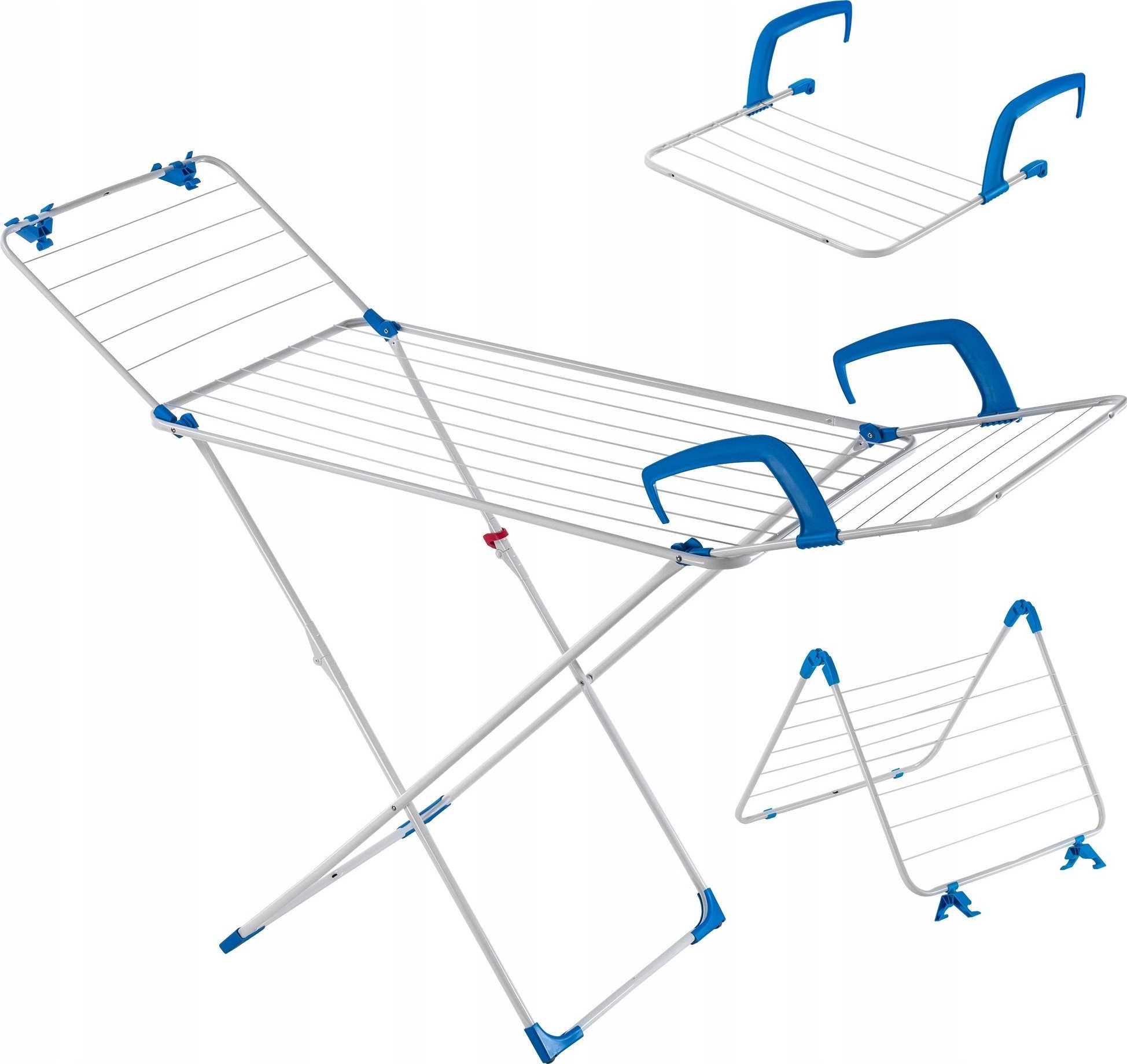 Suszarka na pranie Kadax Suszarka Na Pranie Ubrania 3W1 Składana Duża 18M