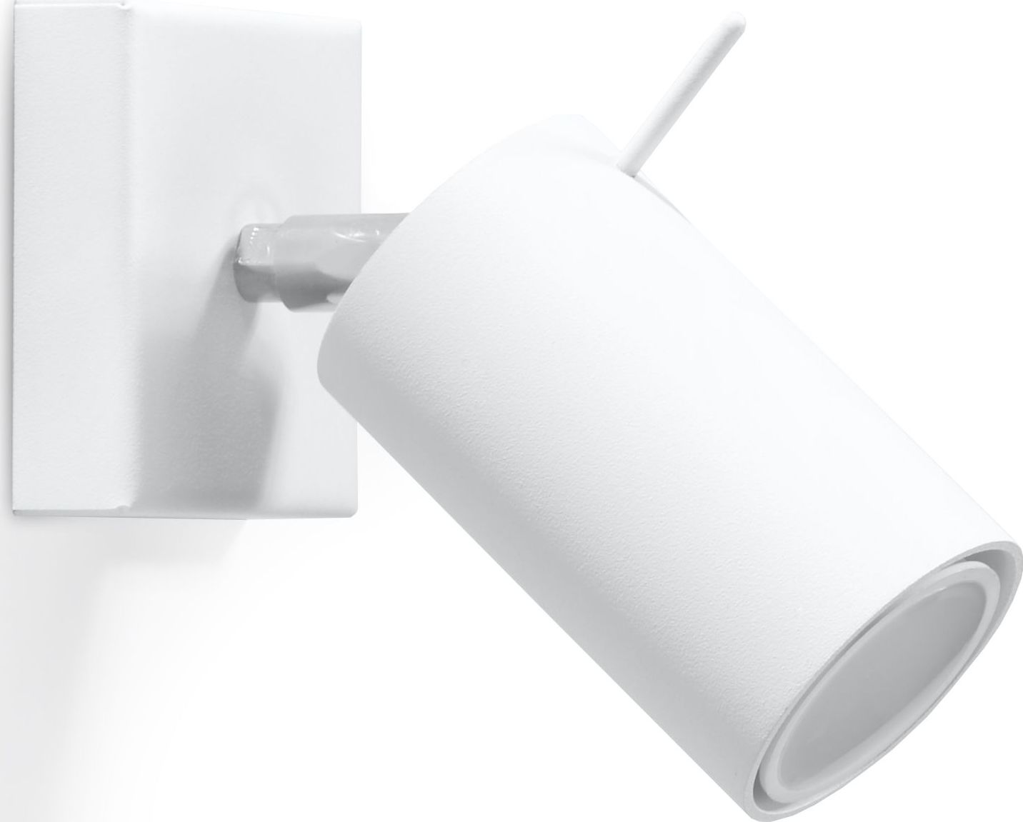 Kinkiet Lumes Minimalistyczny kinkiet regulowany E720-Rins - biały