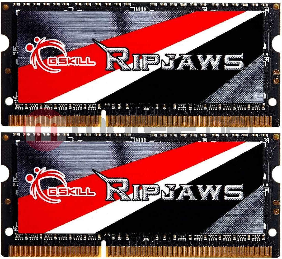 Pamięć do laptopa G.Skill Ripjaws, SODIMM, DDR3L, 8 GB, 1600 MHz, CL9 (F3-1600C9D-8GRSL)
