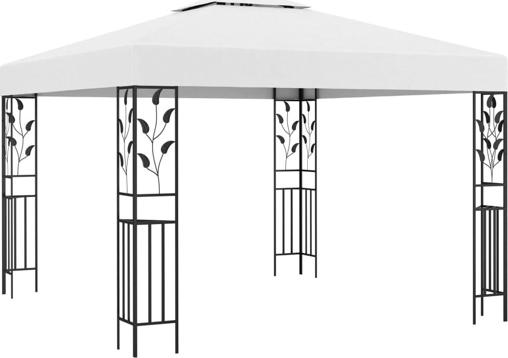 vidaXL Altana, 3 x 3 m, biała, 180 g/m