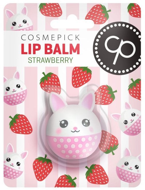 Cosmepick Lip Balm Strawberry Bunny balsam do ust 6g