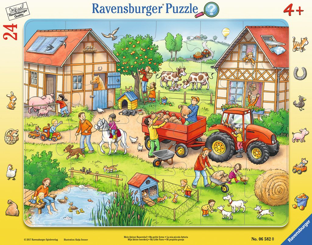 Ravensburger Puzzle Mein kleiner Bauernhof (06582)