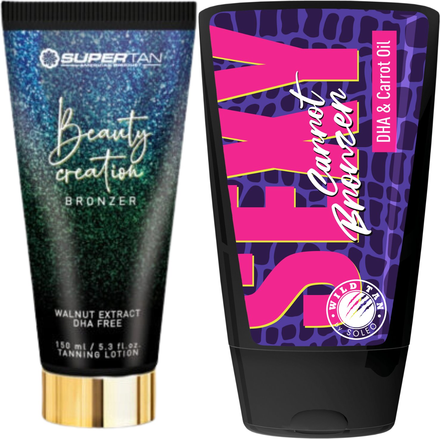 Supertan Beauty Creation + Wild Tan Sexy Carrot Gratis
