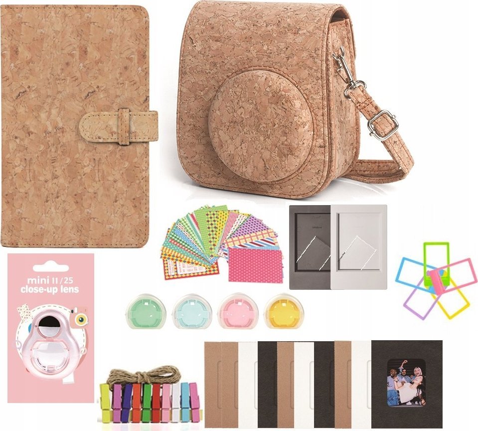 Pokrowiec LoveInstant Zestaw 8w1 Akcesoria Do Fujifilm Instax Mini 11 / Korek