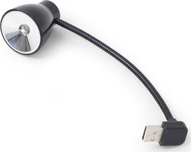 Lampka USB Gembird 1 dioda LED czarny (NL-02)