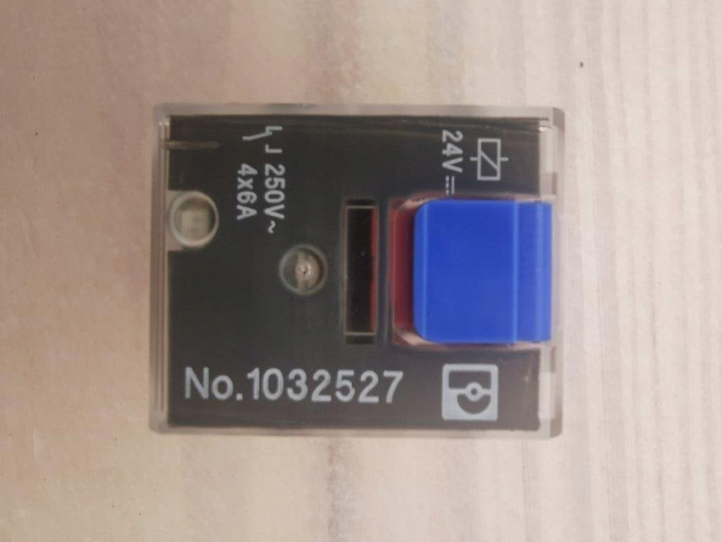 Phoenix Contact Przekaźnik przemysłowy 4P 6A AgNi 24V DC do gniazda ECOR-2, REL-IR-BL/L- 24DC/4X21