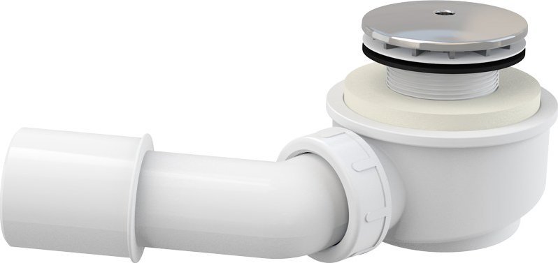 Syfon Unimet Zestaw odpływowy brodzikowy, chrom