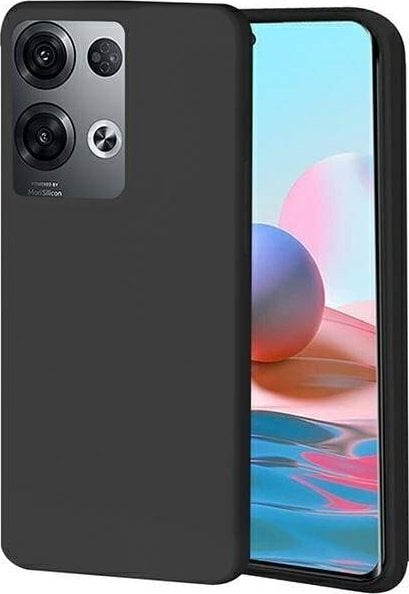 Beline Etui Candy Oppo Reno 8 Pro czarny/black
