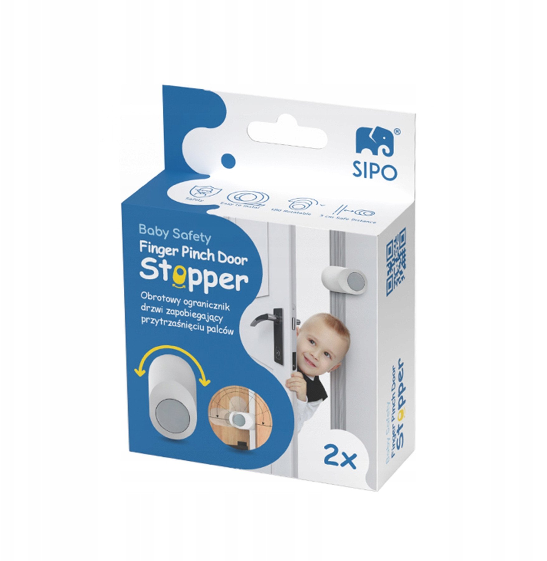 SIPO-SBS-D10 180 ZABEZPIECZENIE DRZWI PRZESUWANYCH