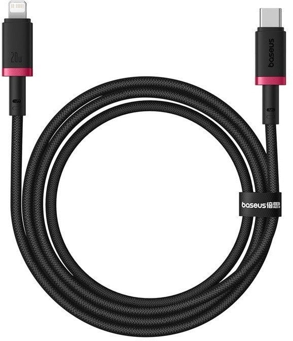 Kabel USB Baseus USB-C - Lightning 1 m Czarny (P10377800U01-01)