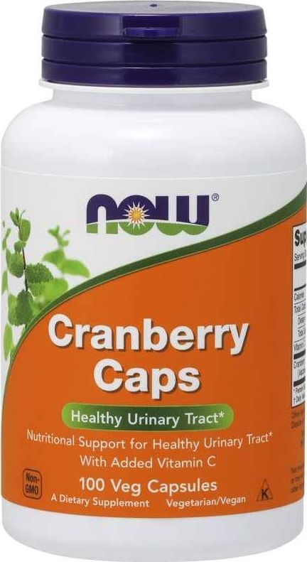 NOW Foods NOW Foods - Żurawina w Kapsułkach, 100 vkaps