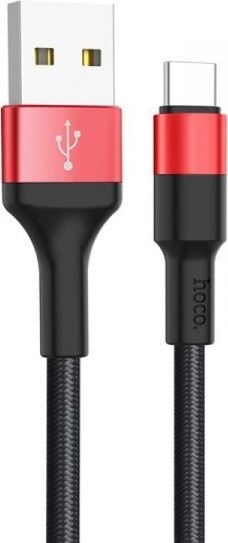 Kabel USB Hoco USB-A - USB-C Czerwony (6957531080251)