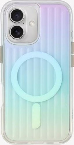 Uniq UNIQ case Coehl Linear iPhone 16 6.1" Magnetic Charging opal/iridescent
