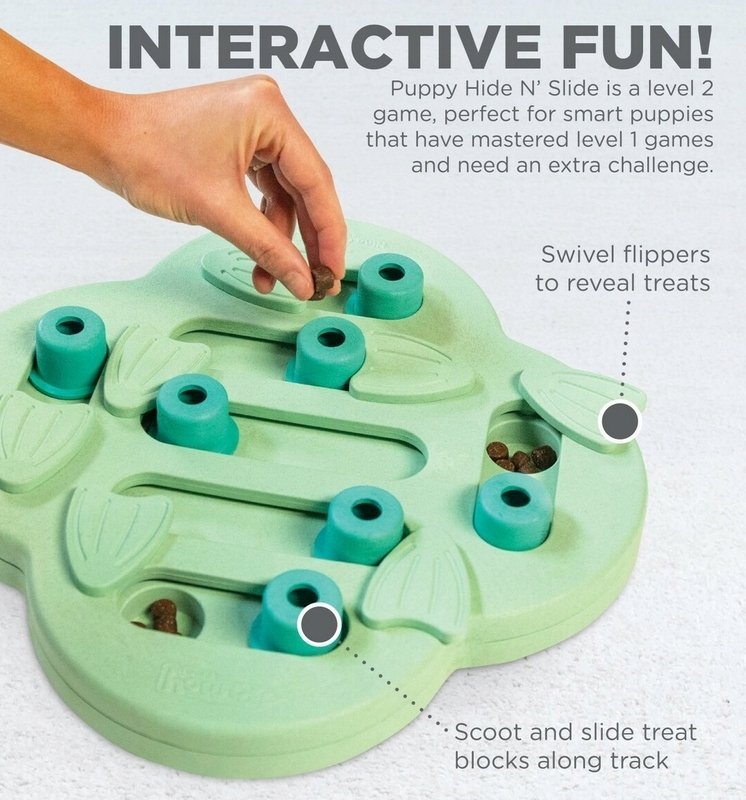 NINA OTTOSON NINA OTTOSON DOG PUPPY HIDE N SLIDE GREEN Level:2