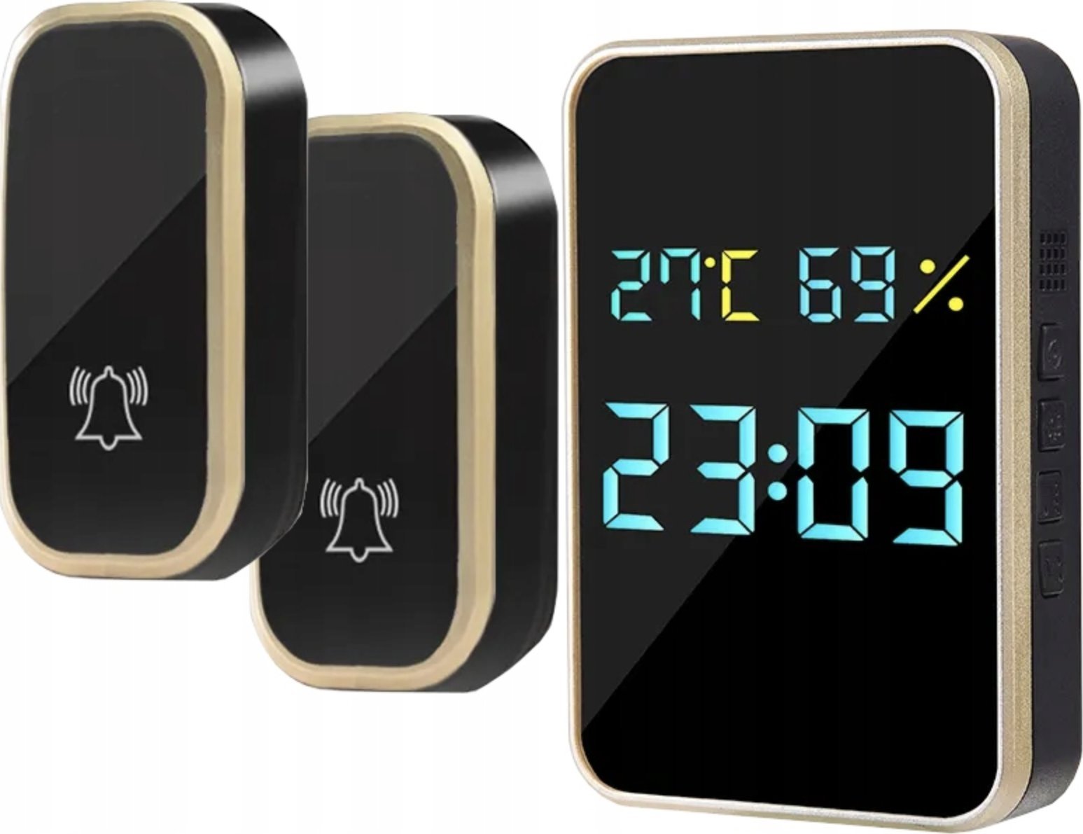 Spreest DZWONEK BEZPRZEWODOWY WODOODPORNY 300M TEMPERATURA