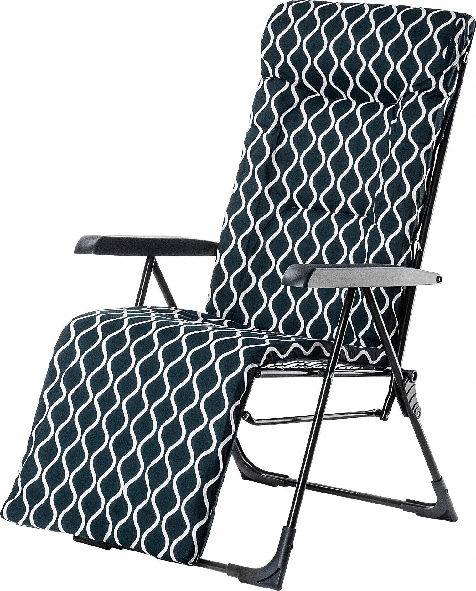 Kadax KADAX Leżak Ogrodowy Fotel Plażowy Z Podnóżkiem