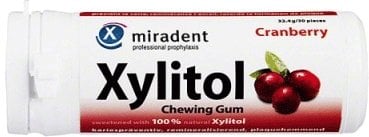 Miradent GUMA D/ŻUCIA MIRADENT"XYLIT"ŻURAWIN