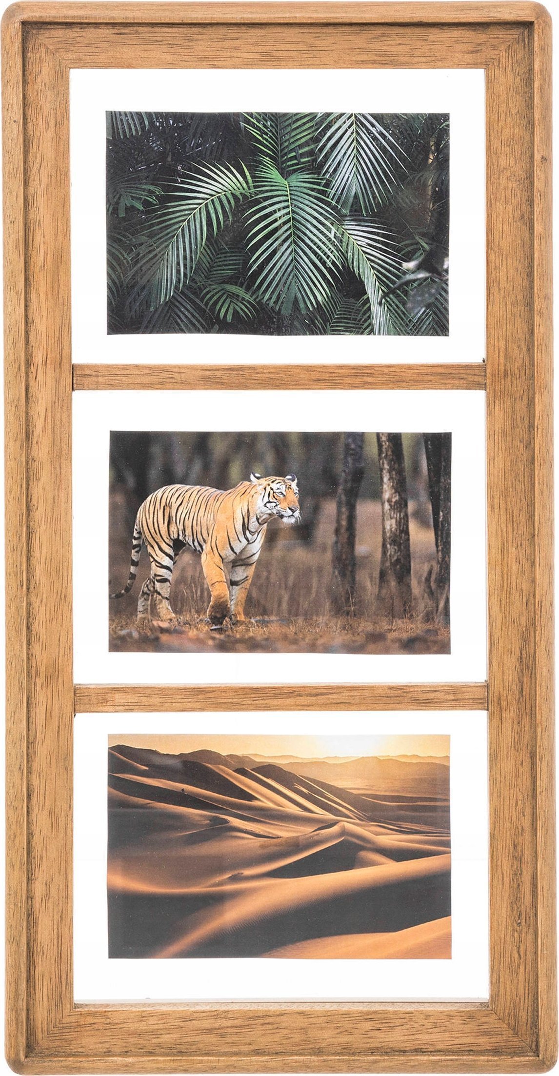 Ramka Atmosphera Multirama drewniana ELIOTT, 3 x 10 x 15 cm
