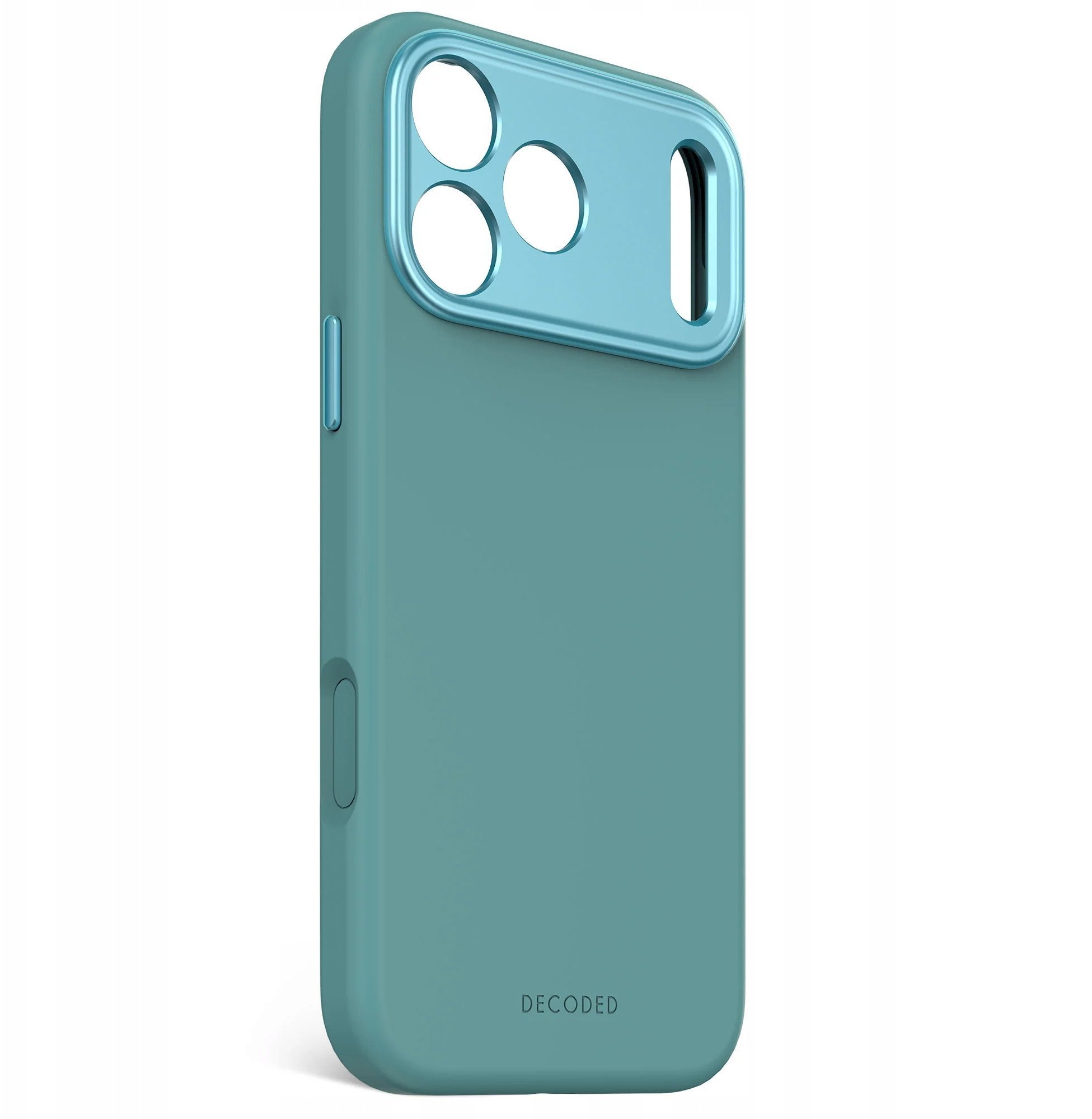 Decoded AntiMicrobial Silicone Backcover - silikonowa obudowa ochronna do iPhone 17 Pro Max kompatybilna z MagSafe retro blue