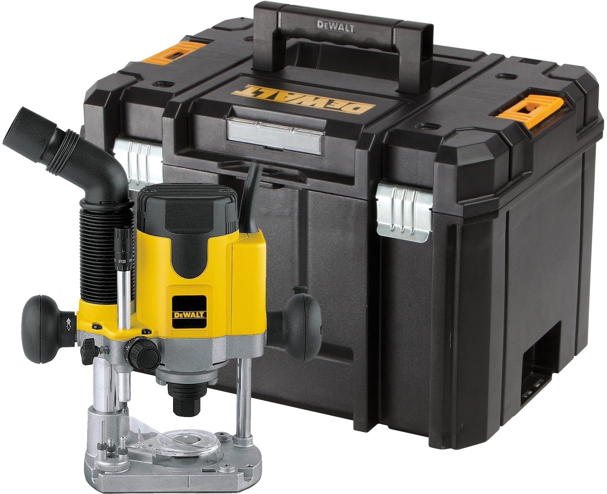 DEWALT. 1100W DW621KTX ROUTER + CUTTER SET