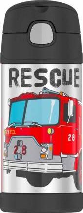 Thermos Termos dla dzieci TH-12001F Straż Pożarna 0.35 l Srebrno-czarny